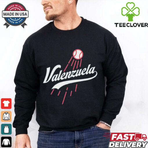 Fernando Valenzuela Dodgers Fan Apparel World Series Ohtani Shirt