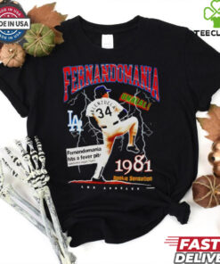 Fernando Valenzuela LA Dodgers Fernandomania 1981 Rookie Sensation shirt