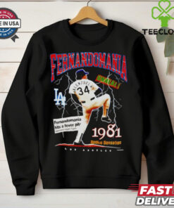 Fernando Valenzuela LA Dodgers Fernandomania 1981 Rookie Sensation shirt