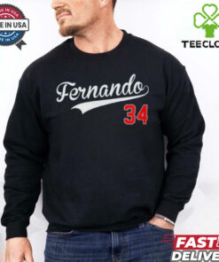 Fernando Valenzuela Los Angeles Dodger El Toro Baseball Legend T Shirt