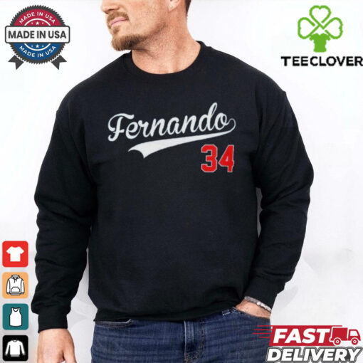 Fernando Valenzuela Los Angeles Dodger El Toro Baseball Legend T Shirt