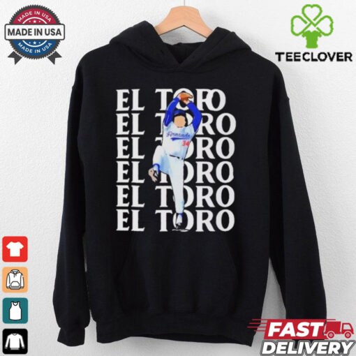 Fernando Valenzuela Los Angeles Dodger El Toro Baseball Shirt