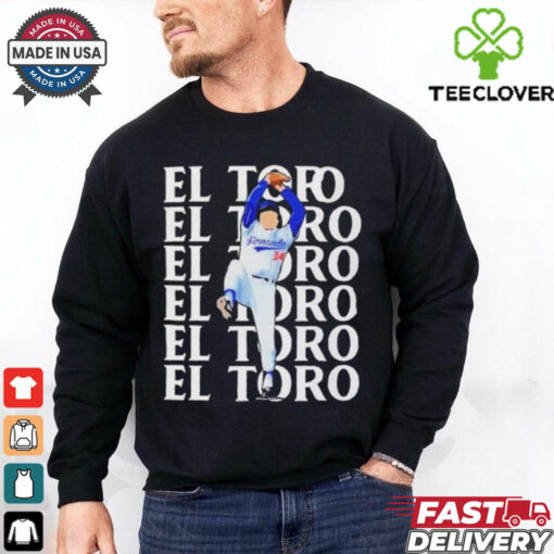 Fernando Valenzuela Los Angeles Dodger El Toro Baseball Shirt