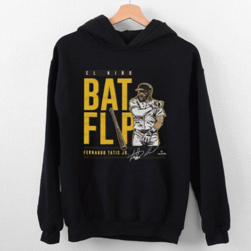 Fernando tatis jr. san diego bat flip signature hoodie, sweater, longsleeve, shirt v-neck, t-shirt