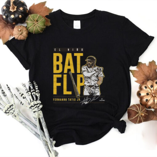 Fernando tatis jr. san diego bat flip signature hoodie, sweater, longsleeve, shirt v-neck, t-shirt