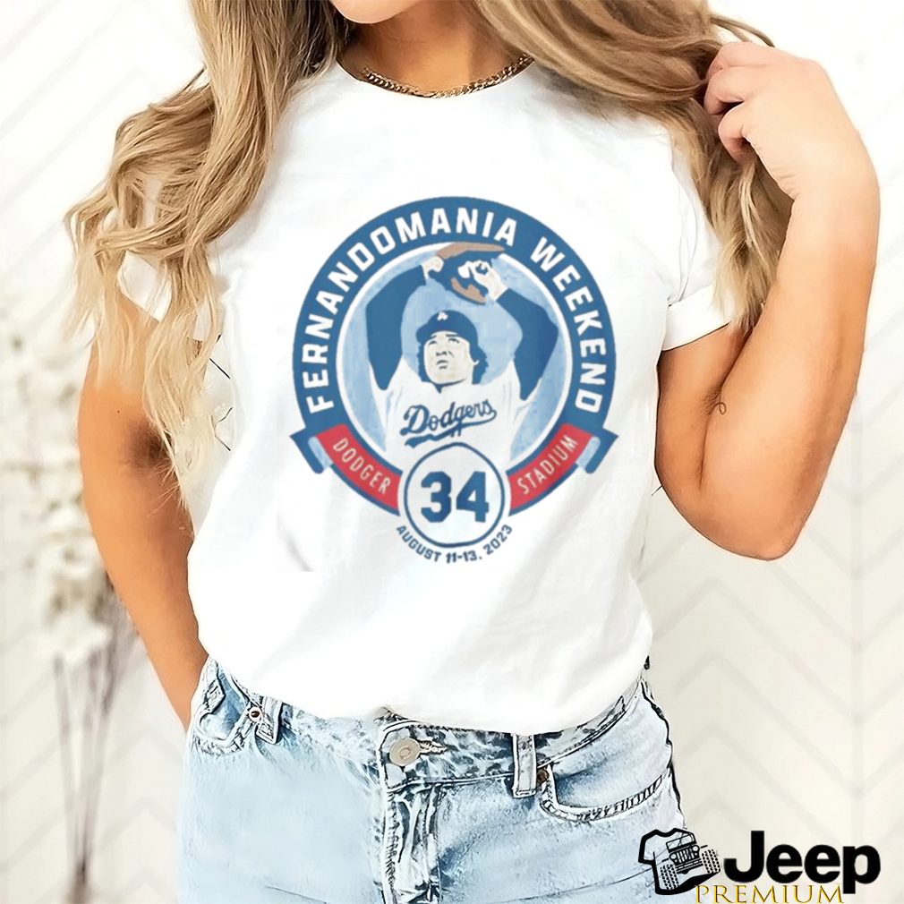 Fernandomania weekend LA Dodgers stadium August 2023 shirt, hoodie