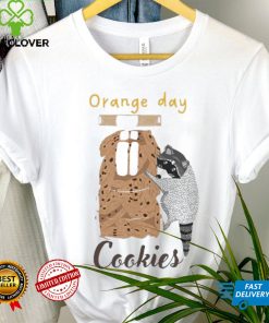 Ferret Orange Day Cookies Art Shirt