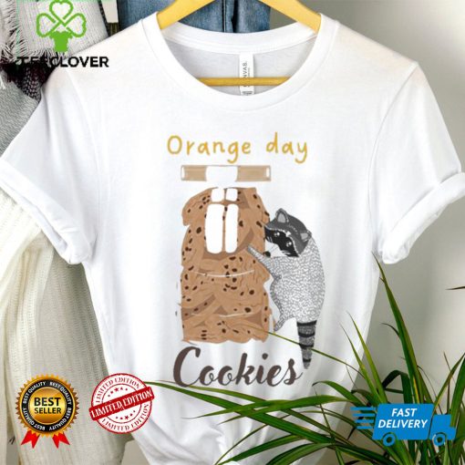 Ferret Orange Day Cookies Art Shirt