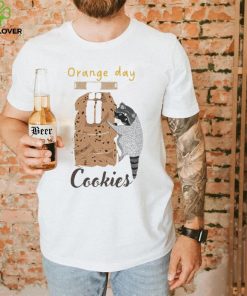 Ferret Orange Day Cookies Art Shirt