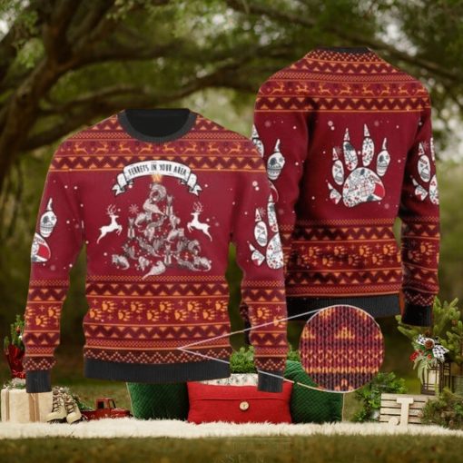 Ferrets In Your Area Ugly Christmas Sweater For Men & Women