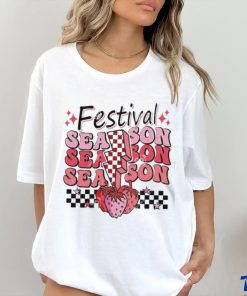 Festival Season Strawberry Checkered Lightning Twinkle shirt