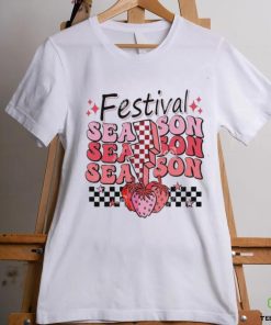 Festival Season Strawberry Checkered Lightning Twinkle shirt