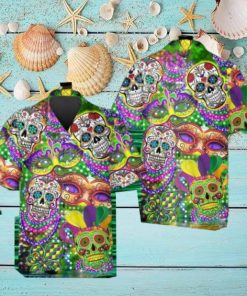 Festival Sugar Skull Hawaiian Shirt Style Gift