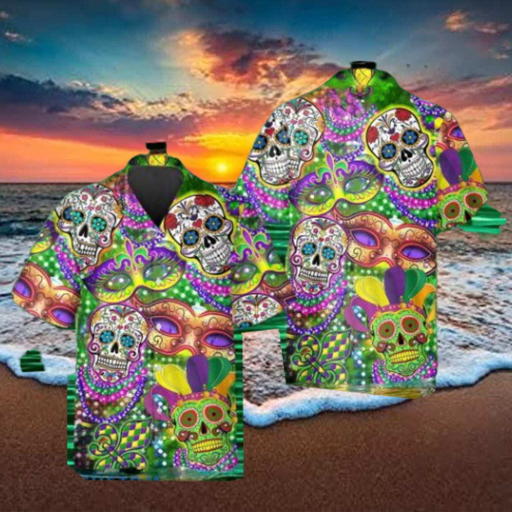 Festival Sugar Skull Hawaiian Shirt Style Gift Festival Sugar Skull Hawaiian Shirt Style Gift