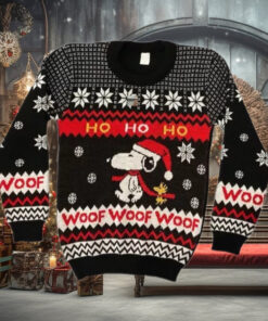 Festive Snoopy Christmas Sweater – Ho Ho Ho Holiday Knitwear