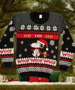 Festive Snoopy Christmas Sweater – Ho Ho Ho Holiday Knitwear