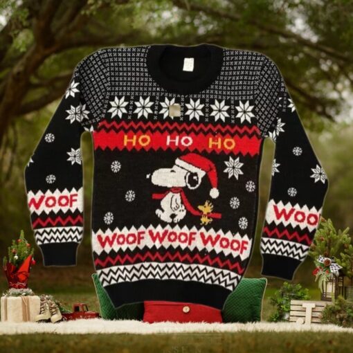 Festive Snoopy Christmas Sweater – Ho Ho Ho Holiday Knitwear
