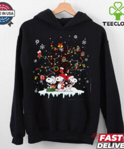 Festive Snoopy Christmas Tree T Shirt 1 Festive Snoopy Christmas Tree T Shirt