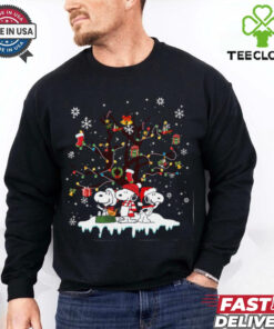 Festive Snoopy Christmas Tree T Shirt 3 Festive Snoopy Christmas Tree T Shirt