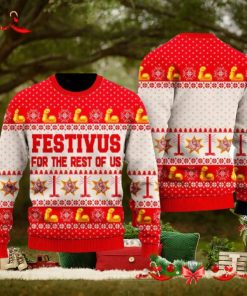 Festivus For The Rest Of Us Ugly Christmas Sweater Funny Gift For Men And Women Family Holidays
