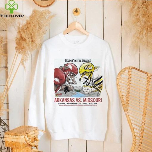 Feudin’ in the Ozarks Arkansas vs Missouri hoodie, sweater, longsleeve, shirt v-neck, t-shirt