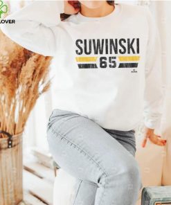 Jack Suwinski Pittsburgh Font Shirt