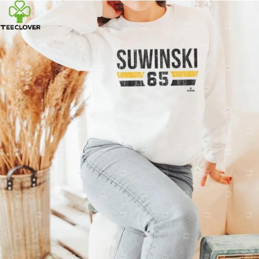 Jack Suwinski Pittsburgh Font Shirt