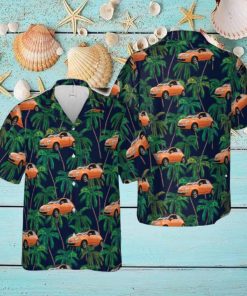 Fiat 500 Nuova (orange) Hawaiian Shirt Men Women Gift Summer