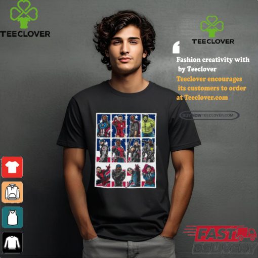 Fiba Pick Your Avenger Paris 2024 X Basketball Shirt
