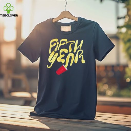 Fifth Year Beer Spill T Shirts