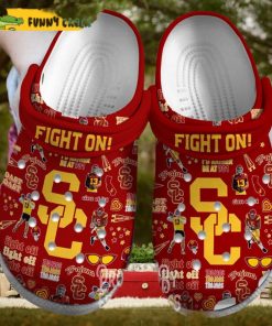 Fight On Usc Trojans Crocs Slippers