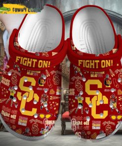 Fight On Usc Trojans Crocs Slippers