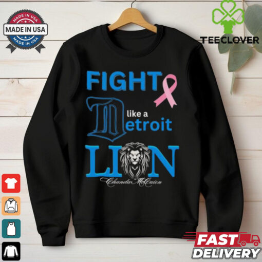 Fight like a Detroit Lions Cancer logo hoodie, sweater, longsleeve, shirt v-neck, t-shirt