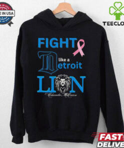 Fight like a Detroit Lions Cancer logo hoodie, sweater, longsleeve, shirt v-neck, t-shirt