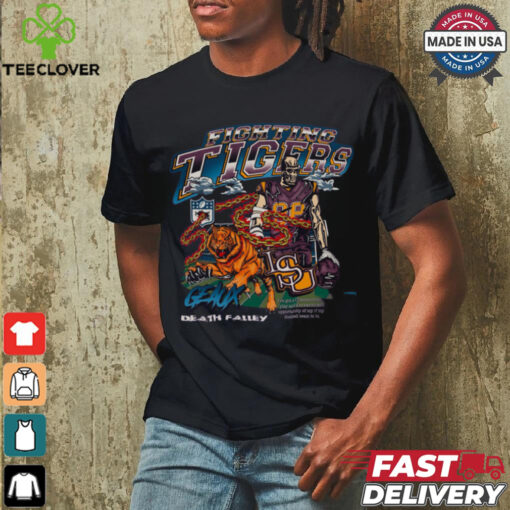 Fighting Tiger death falley football team shirt