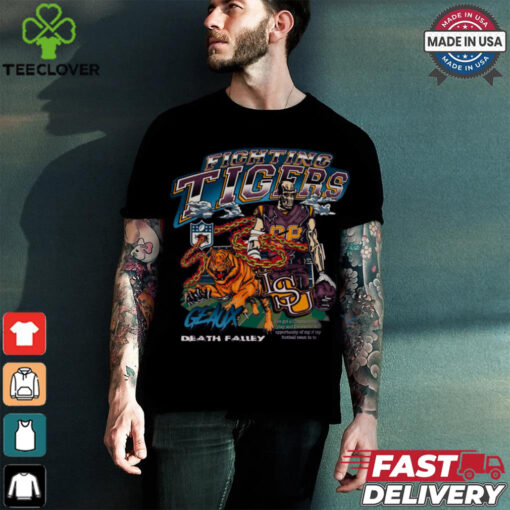 Fighting Tiger death falley football team shirt