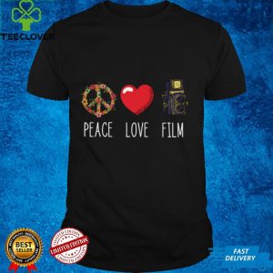 Filmmaker Love Peace Film Film Producer Videographer Long Sleeve T Shirt