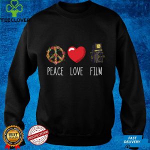 Filmmaker Love Peace Film Film Producer Videographer Long Sleeve T Shirt