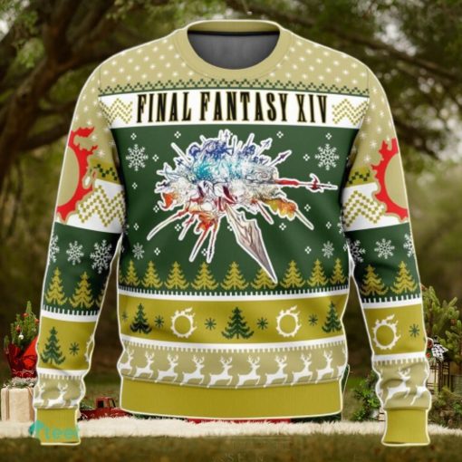 Final Fantasy Xiv Ugly Christmas Sweater 3D Gift For Men And Women