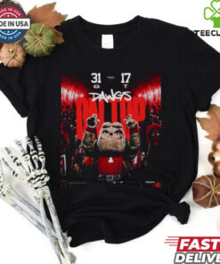 Final Georgia Bulldogs vs. Tennessee Volunteers 31 – 17 Light It Up Shirt