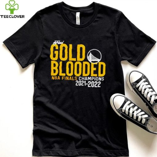 Finals Gold Blooded 2022 NBA Finals Champions Golden State Warriors Champions Unisex T Shirts