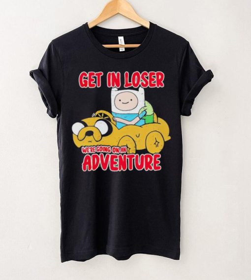 Finn and Jake get in loser we’re going on an adventure hoodie, sweater, longsleeve, shirt v-neck, t-shirt