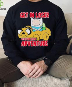 Finn and Jake get in loser we’re going on an adventure hoodie, sweater, longsleeve, shirt v-neck, t-shirt