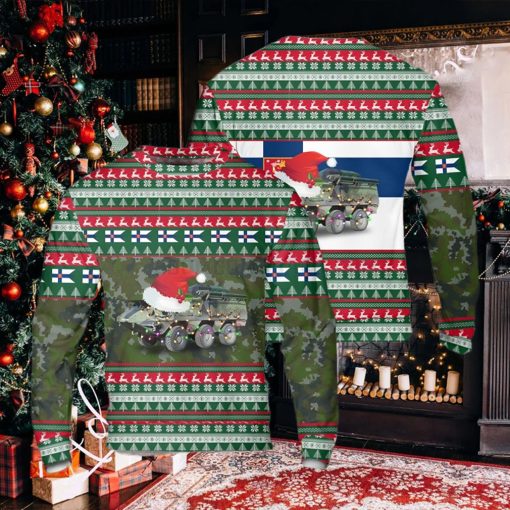 Finnish Army Sisu XA 202 Ugly Christmas Sweater
