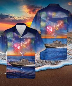 Finnish Navy Merivoimat Jehu class Landing Craft, Independence Day Hawaiian Shirt All Over Print Summer