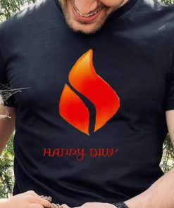 Fire Candle Light Happy Diwali Festival logo hoodie, sweater, longsleeve, shirt v-neck, t-shirt