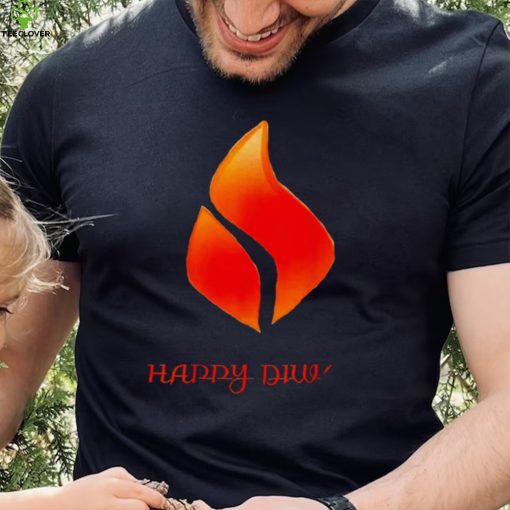 Fire Candle Light Happy Diwali Festival logo hoodie, sweater, longsleeve, shirt v-neck, t-shirt