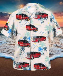 Fire Department City of Alexandria VA Hawaiian Shirt