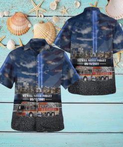 Fire Department City of New York Ladder 343 – Citywide, September 11 Never Forget Hawaiian Shirt For Summer