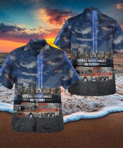 Fire Department City of New York Ladder 343 – Citywide, September 11 Never Forget Hawaiian Shirt For Summer